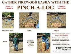 Firewood Tongs - No deep bending N8