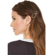 Yaheeda 4pcs Women Hair Clip Clamps Accessories,Barrette Gold Silver Metal Hair Clip Headband