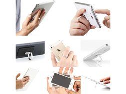 Universal Ring Grip / Holder / Stand with 360 Rotation Ring Hook for cell phone, Apple iPhone 6s 6 Plus, Samsung... N4