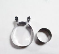 Wocuz Cute Totoro Cookie Cutter Stainless Steel Fondant Cutter N4