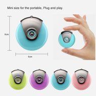 Mini phone Humidifier Aromatherapy essential oil diffuser and Mist Maker Fogger Beauty replenishment for iphone...