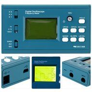SysPod(TM) LCD osciloscopio Frequency Meter diy digital oscilloscope kit Professional BNC Probe USB Interface... N3