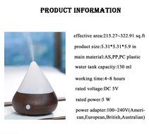 HOMY USB Mini Aroma Diffuser Infrared Sensor Hi-tech Touch Screen Travel Size Portable Humidifier for Car,PC,Office... N11