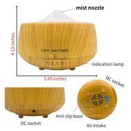 Aromatherapy Essential Oil Diffuser,Anskp 250ml Wood Grain Ultrasonic Cool Mist Whisper-Quiet Humidifier with... N3