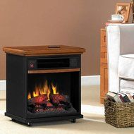 Duraflame Infrared Rolling Mantel in Premium Oak N2