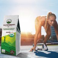 Peak Performance High Altitude Organic Coffee. No Pesticides, Fair Trade, GMO Free, And Beans Full Of Antioxidants... N10