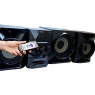 Sony All in One 700W Hi-Fi Shelf System with Bluetooth &amp; NFC, CD Player, FM Radio, USB &amp; Aux Inputs, EQ &amp; Bass... N2