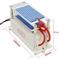 DC 12v 10g/H Car Ozone Generator Air Purifier Ozonizer Cleaning Ozone Ceramic Plate Air Sterilizer N12