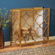 3 Panel Fireplace Screen N2
