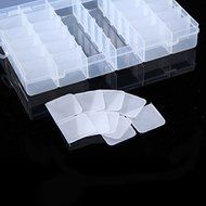 Free Shipping Useful 36 Grid Plastic Adjustable Jewelry Organizer Storage Box Container Case High Quality N3