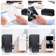 Bluetooth Speaker, iXCC Portable Wireless Dual-Driver Bluetooth 4.0 Stereo Speaker with Enhanced HD Bass, Built-in... N3
