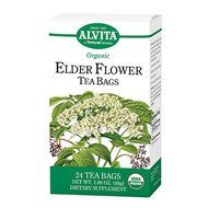 Alvita Organic Elder Flower Tea Bags, 24 Count