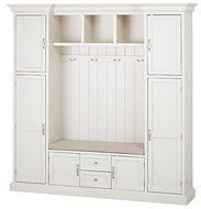 Royce All in one Mudroom, LARGE, POLAR WHITE