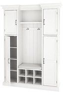 Royce All in one Mudroom, LARGE, POLAR WHITE N3