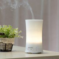 Aromatherapy Essential Oil Diffuser, Oak Leaf 100ml Ultrasonic Mini Cool Mist Aroma Air Humidifier with Soothing... N4