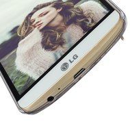 Spritech(TM) Bling Phone Case For LG G3 mini,3D Handmade Purple Crystal Silver Flower Pendant Accessary Design... N29