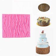 Fondant Impression Mat, Tree Bark texture Design- Silicone----Cake Decorating Supplies for Cupcake Wedding Cake...