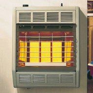 Empire Infrared Heater Natural Gas 18000 BTU, Manual Control 3 Settings