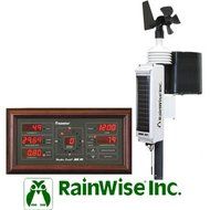 RainWise MK-III-RTI Solar Powered Wireless Pro Weather Station w/ Mahogany Base Unit
