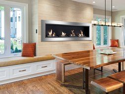 Ignis Ventless Bio Ethanol Fireplace Accalia N5