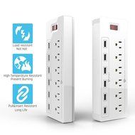 Stalion Surge Protector Power Strip Socket 900 Joule with 6-USB Charging Ports &amp; 6-Outlets Universal for Home... N6