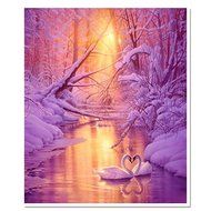 EverTrust(TM) Real Fashion 5d Diamond Embroidered Three-dimensional Modern Resin Paintings Scenic Handmade Home...