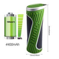 Blue ear&reg; W5 Power Bank Bluetooth Speaker IPX5 Waterproof 5W+5W Stereo Speaker (Black)