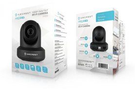 Youzee 1080P ProHD Black IP Security Surveillance Camera Wireless N7