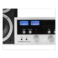 Innovative Technology ITCDS-5000 Classic Retro Bluetooth Stereo System with CD Player, FM Radio, Aux-In, and Headphone...