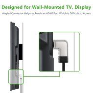 Ugreen Premium High Speed HDMI Cable with Ethernet Right Angle 270 Degree Up Supports 3D and Audio Return Compatible...