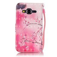 Samsung Galaxy Core Prime Case,Yaheeda [3D Colored Drawing] [Flip Fit] Premium PU Leather Card-Slots Cash-Slots...