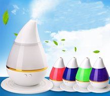 Qingsun Drip Shape Mini Car USB Essential Oil Diffuser Humidifier Car atomizer Air Refresher Purifier Filter(Blue) N9