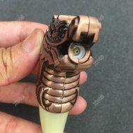 Refillable Jet Flame Butane Torch Cigar Windproof Dragon Style Cigarette Lighter N8