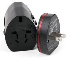 DURAGADGET Travel Adapter Mains Plug - Compatible with the Eken H9 Ultra 4K | H8 | H3 Action Cameras - with USA... N5