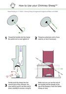 Flueblocker 12" Round Chimney Sheep Plug N2