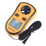 GigaMax(TM)Digital Pocket Anemometer Wind Speed Meter Thermometer Tachometer Test Meter Contagiros De Rpm Air... N2