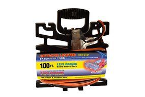 12/3 3 Outlet Extension Cord - 50 Feet Extra Heavy Duty Indoor/Outdoor Industrial Quality 12 Gauge Electrical... N2