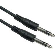 InstallerParts 6Ft 1/4" Stereo Male to Male cable &ndash;Compatible with Most Instruments