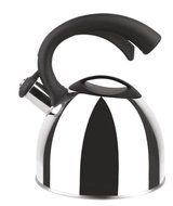 Strauss Stainless Steel 2.6 Quart Whistling Tea Kettle - Induction Ready - Purple N5