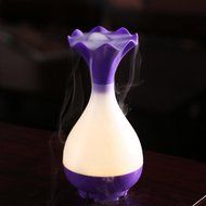 Lary intel Ultrasonic Home Aroma Humidifier Air Diffuser Purifier Atomizer (Blue) N13