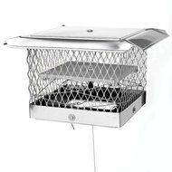 8''x13'' Lock-Top II Chimney Cap/Damper &frac34;'' Mesh