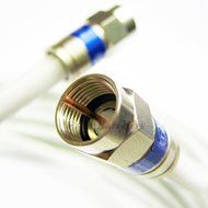 WHITE Coaxial RG6 Cable 100ft UL ETL CM CATV Fire retardant SATELLITE Audio Video Cable with WEATHER SEAL ANTI...