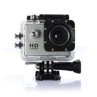 Mira-Tech Waterproof Action Camera 12MP 1080P HD with 2 Batteries and Free Accessories Kit (Silver) N5