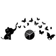 EverTrust(TM) top fashion hot mirror acrylic wall clock clocks modern furniture design living room stickers sticker...