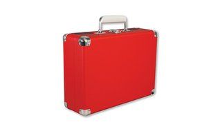Vinyl Styl Groove Portable 3 Speed Turntable (Red) N2