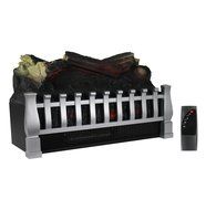 Duraflame DFI021ARU Electric Log Set Heater with Realistic Ember Bed, Antique Bronze N12