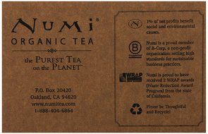 Numi Organic Indulgent Tea, Chocolate Rooibos, Caffeine Free Herbal Teasan, 12 Count Tea Bags (Pack of 3) N23