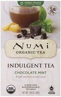 Numi Organic Indulgent Tea, Chocolate Rooibos, Caffeine Free Herbal Teasan, 12 Count Tea Bags (Pack of 3) N24