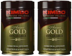 Kimbo Gold Medal Ground Coffee 2 Cans X 8.8oz/250g