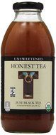 Honest Tea, Iced Tea, Just Black, Organic, 16 oz N2